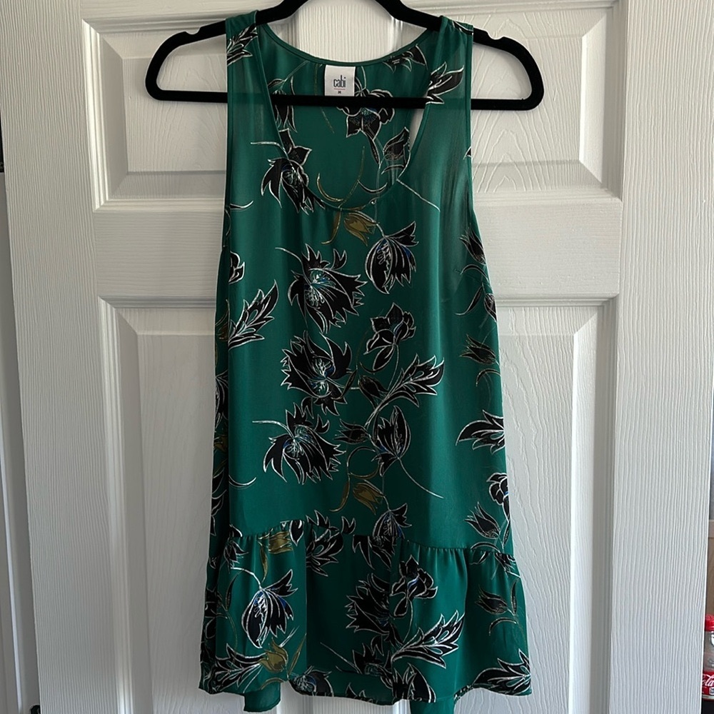 Cabi green long tank